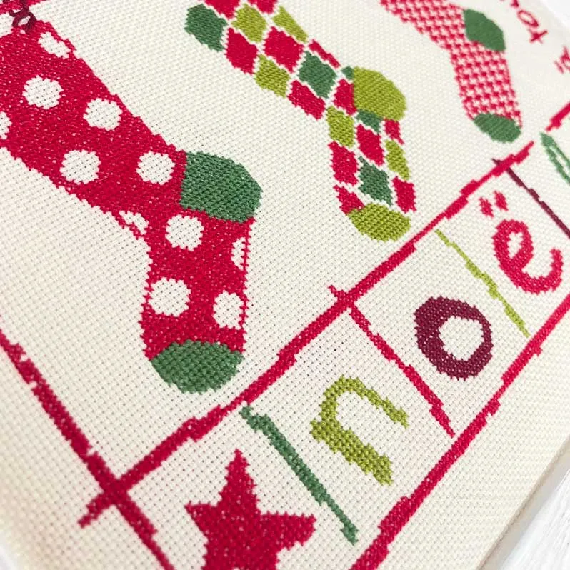 LiliPoints Christmas Stockings borduurpatroon kerst