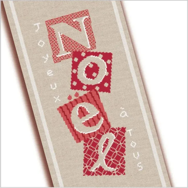 LiliPoints Christmas Banner borduurpatroon kerst