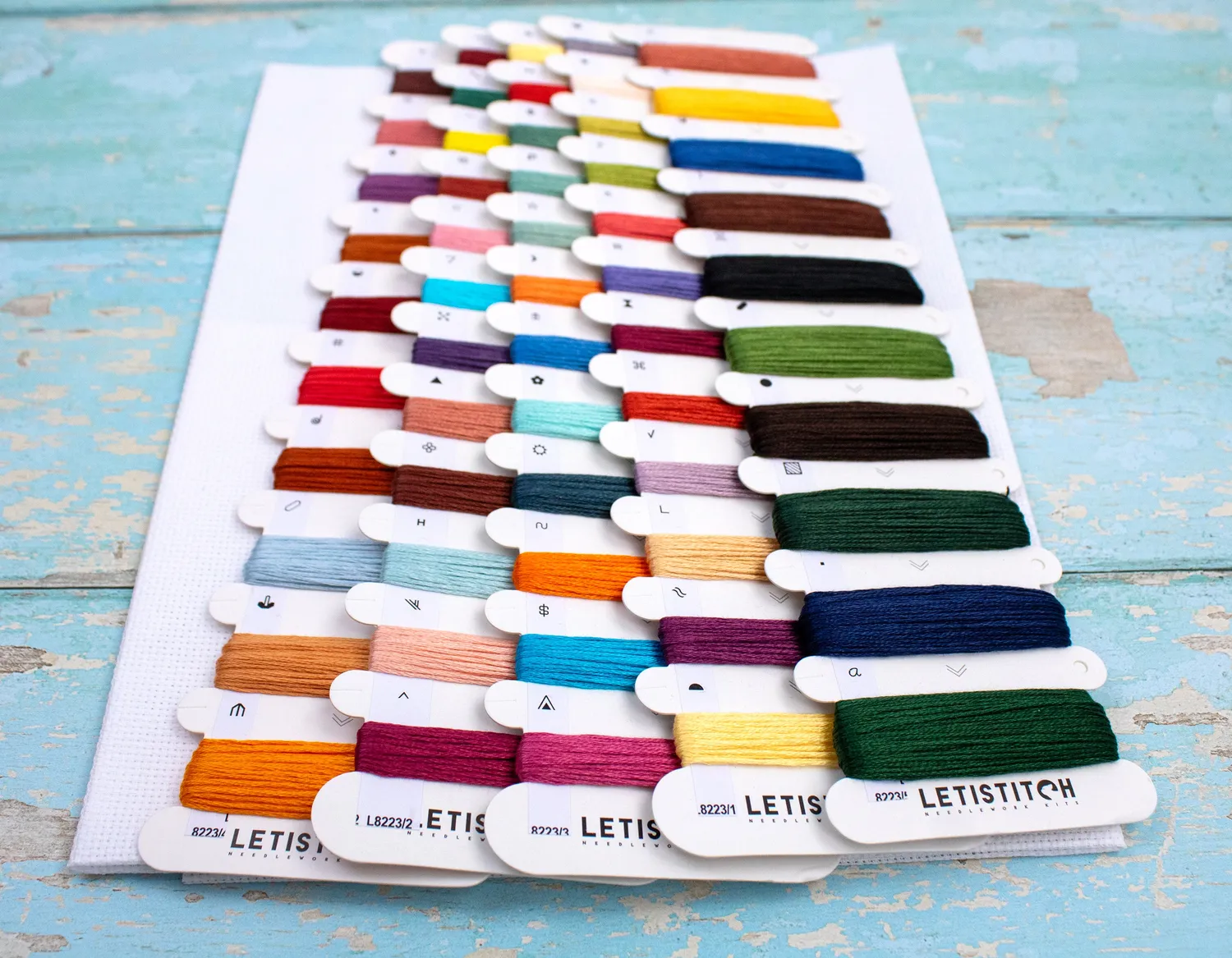 Leti Stitch L8223 Seasons Summer borduurpakket 37x30 cm