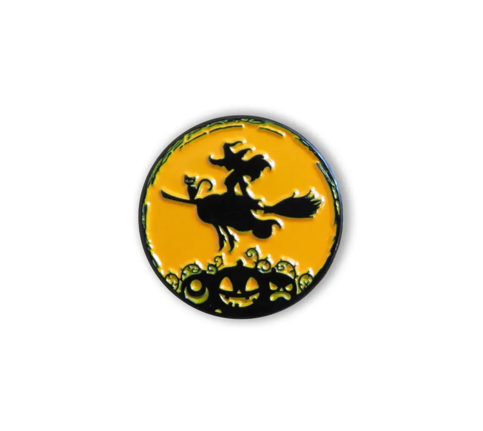 Leti Stitch 14331 Halloween Ride naaldmagneet 25 mm emaille