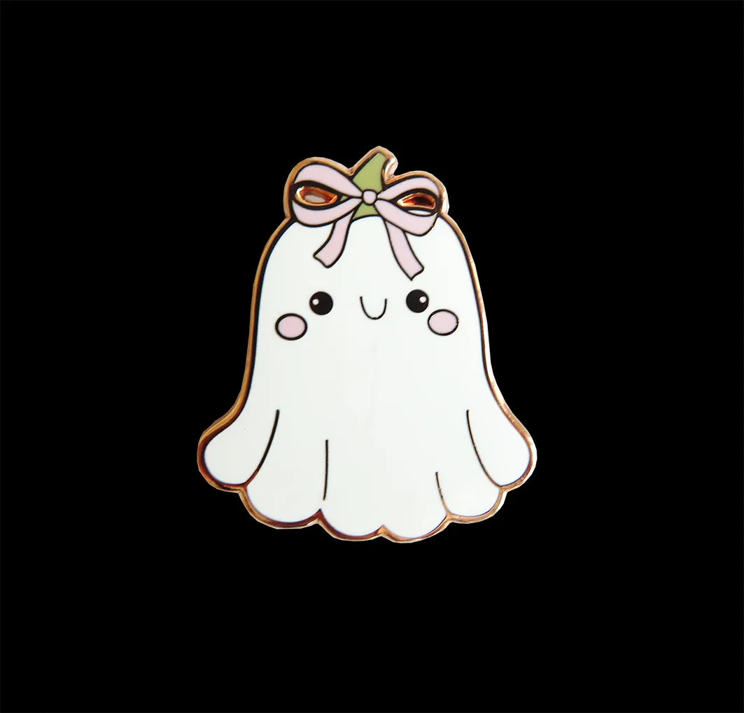 Leti Stitch Boo naaldenmagneet spookje met strik 35 mm