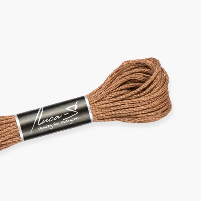 Leti Stitch Luca-S 422 splijtgaren 8 m grijs