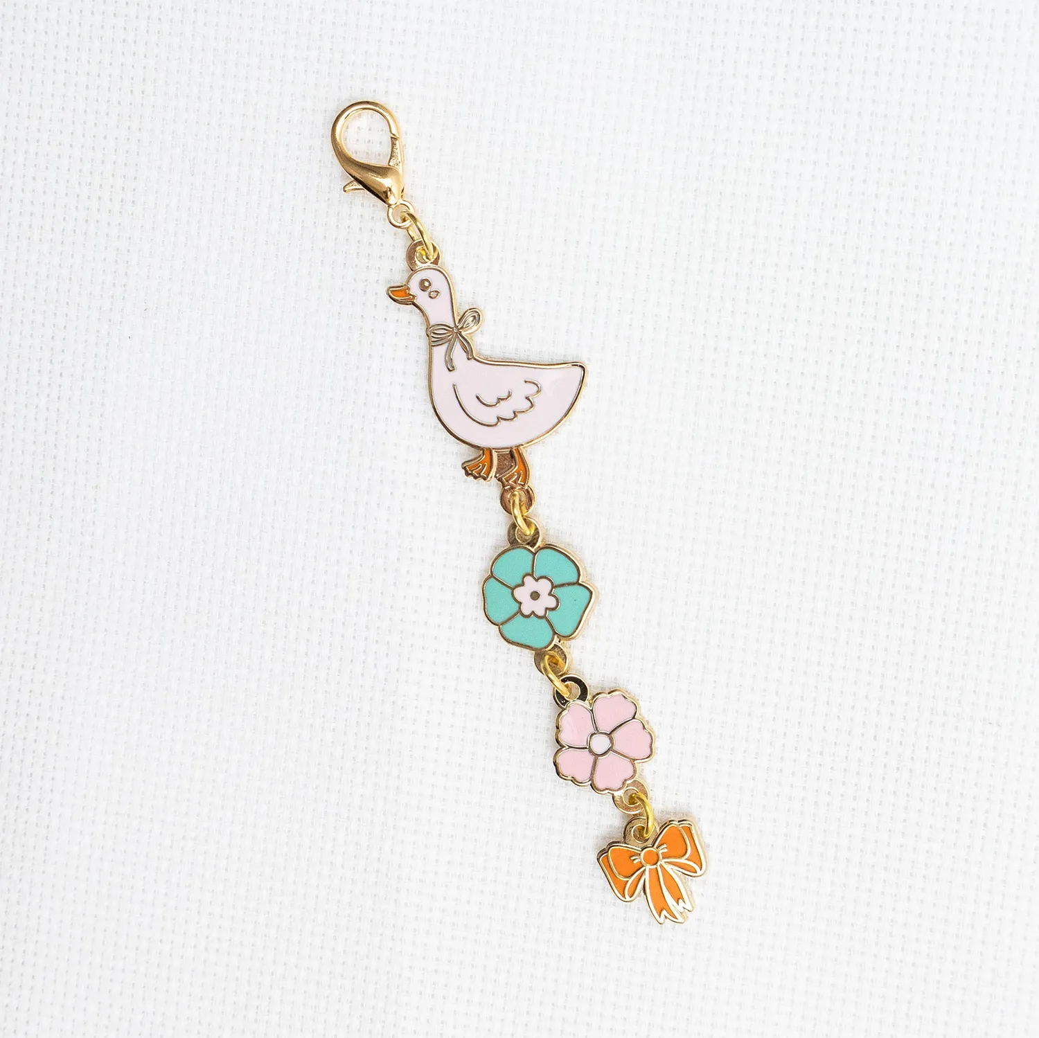 Leti Stitch 3103 Happy Duckling schaarhanger acryl
