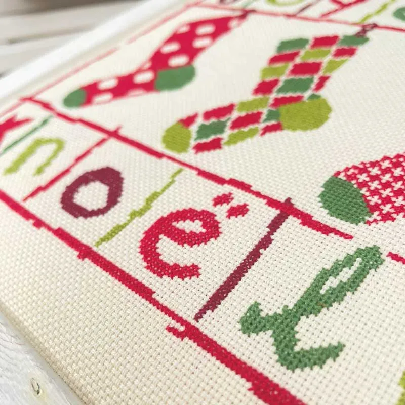 LiliPoints Christmas Stockings borduurpatroon kerst