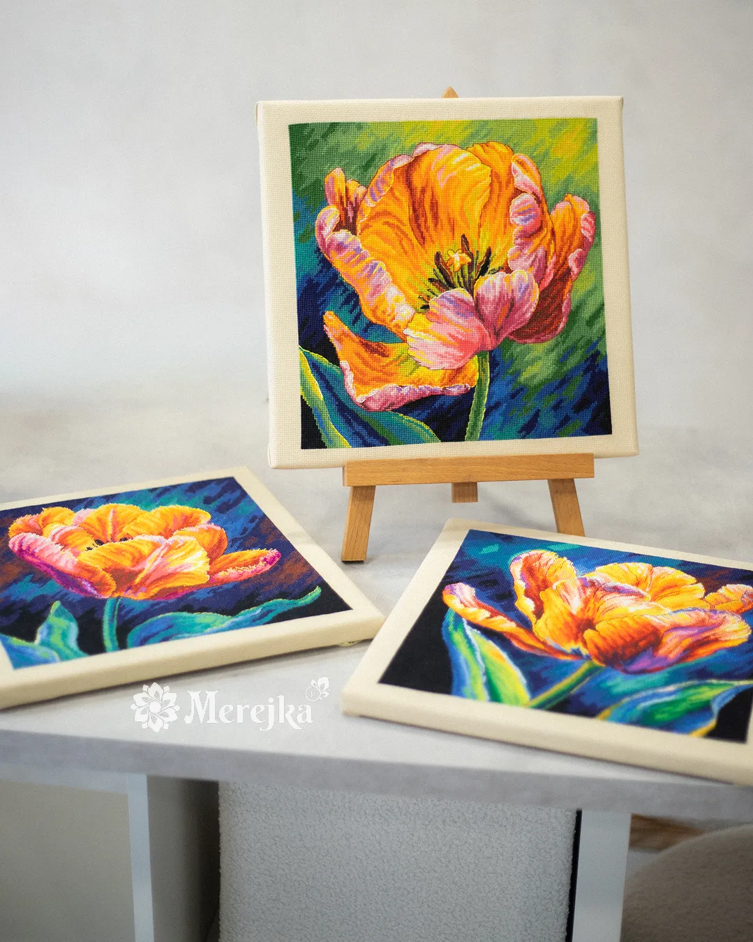 Merejka Spring Awakening Freshness borduurpakket 27x27
