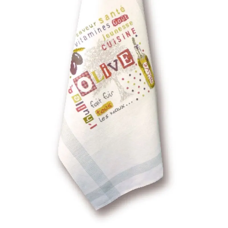 LiliPoints Olive Oil borduurpatroon olijftakken