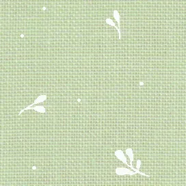 Madame la Fée Belfast Un Vent de Printemps linnen 50x70 groen