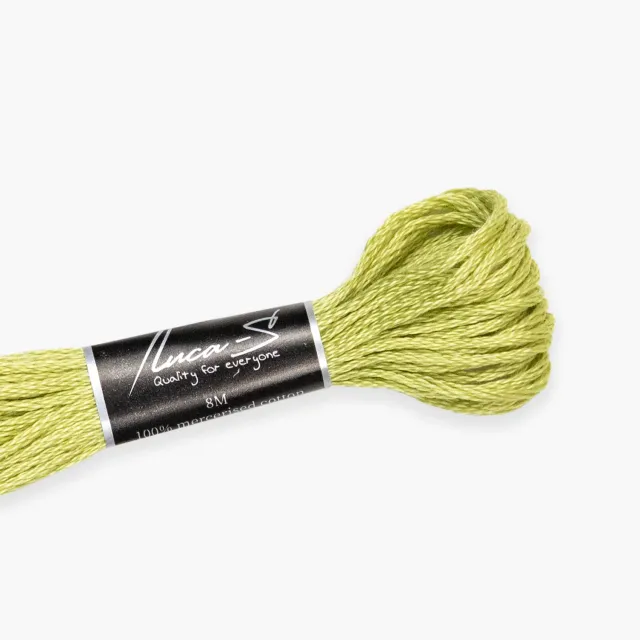 Luca-S 259 borduurgaren 8m zeegroen DMC 3348 vervanger