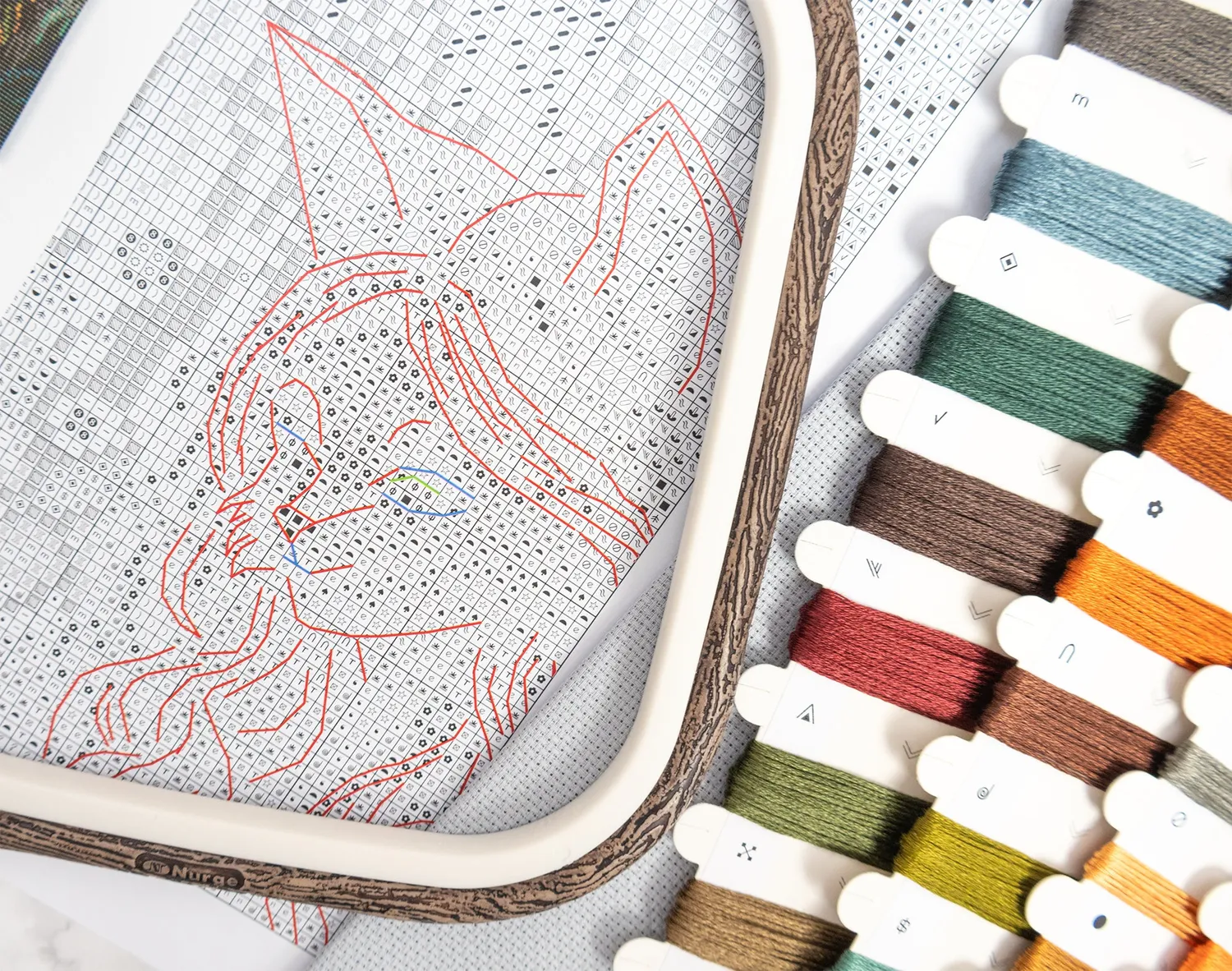 Letistitch L9979 Enchanted Grove kruissteek borduurpakket 43x29 cm