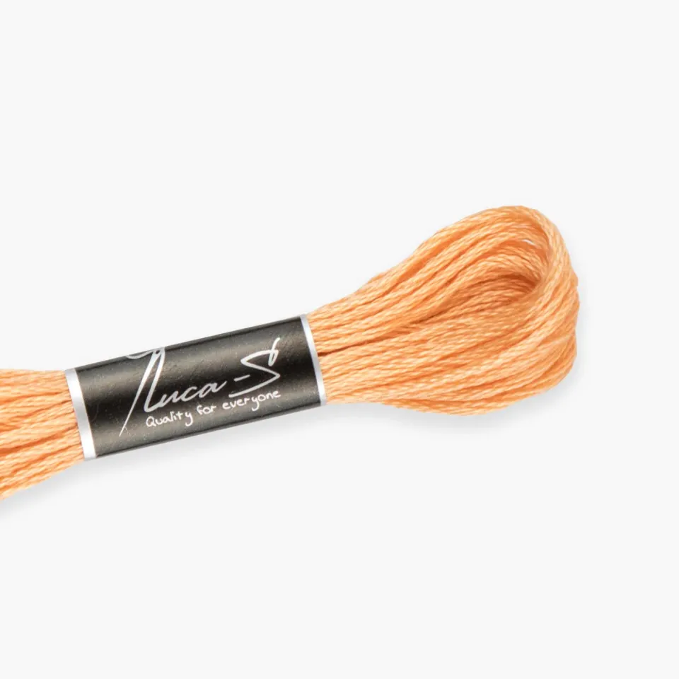 Leti Stitch Luca-S 398 splijtgaren 8 meter lichtbeige