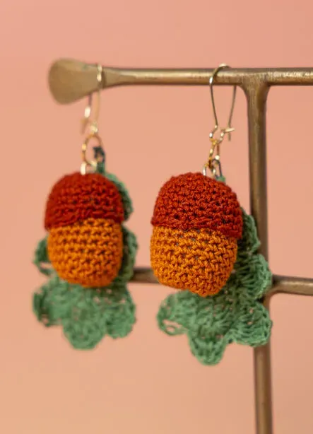 Leijns Creative Greenhouse Oorbellen herfst herfstoorbellen