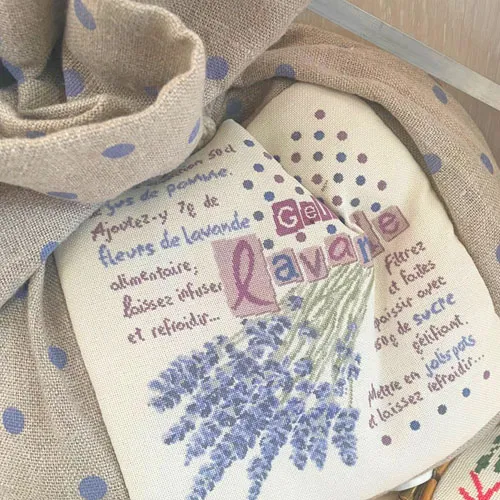 LiliPoints Lavender Jelly borduurpatroon 192x197 lavendel