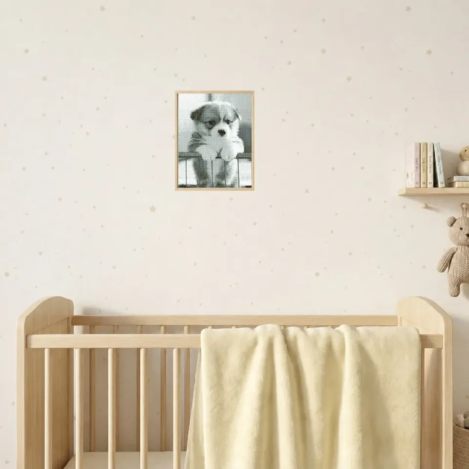 SEG Marie Coeur Puppy borduurpakket kruissteek hond