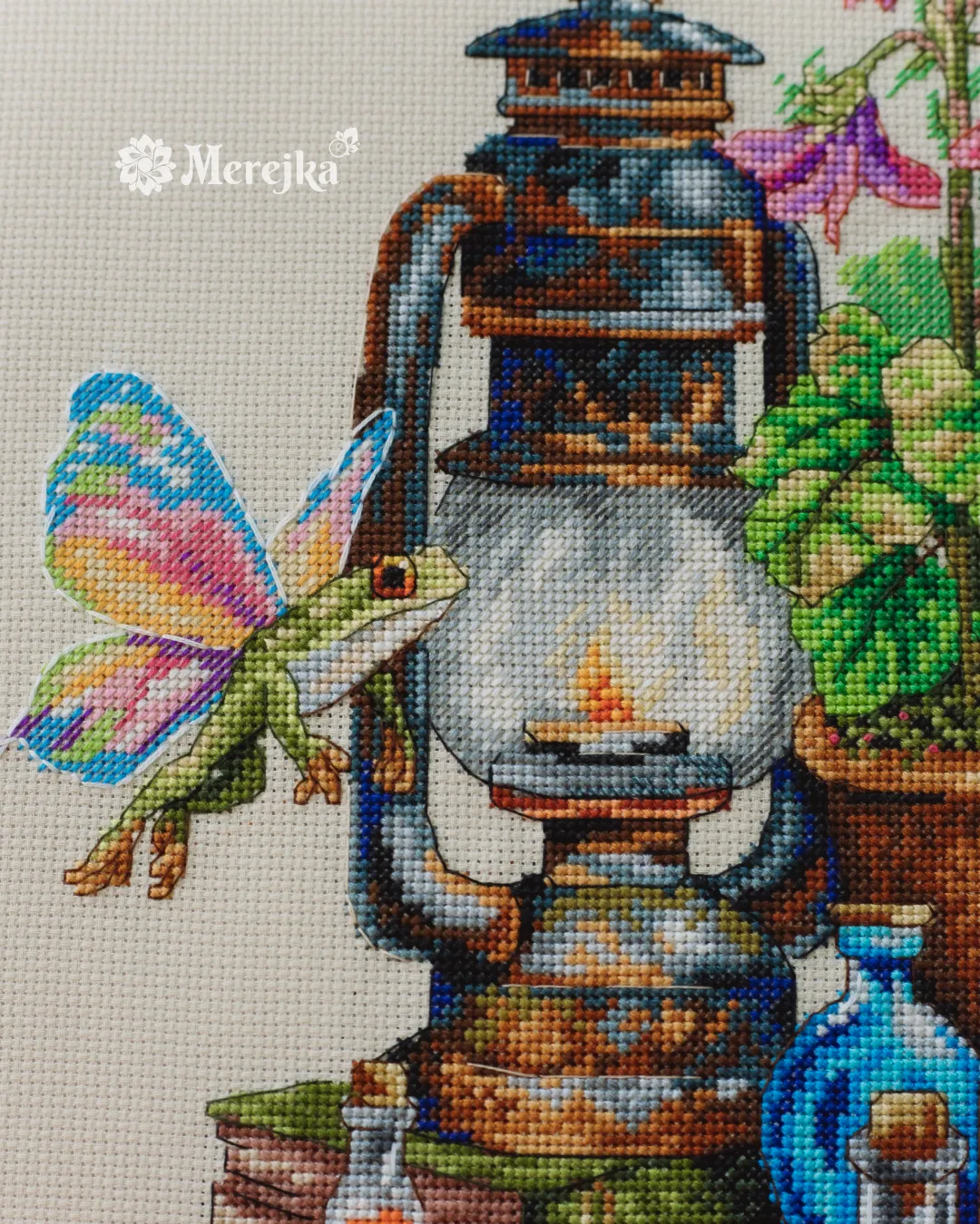 Merejka Magic Mischief borduurpakket 33x27 cm herfst