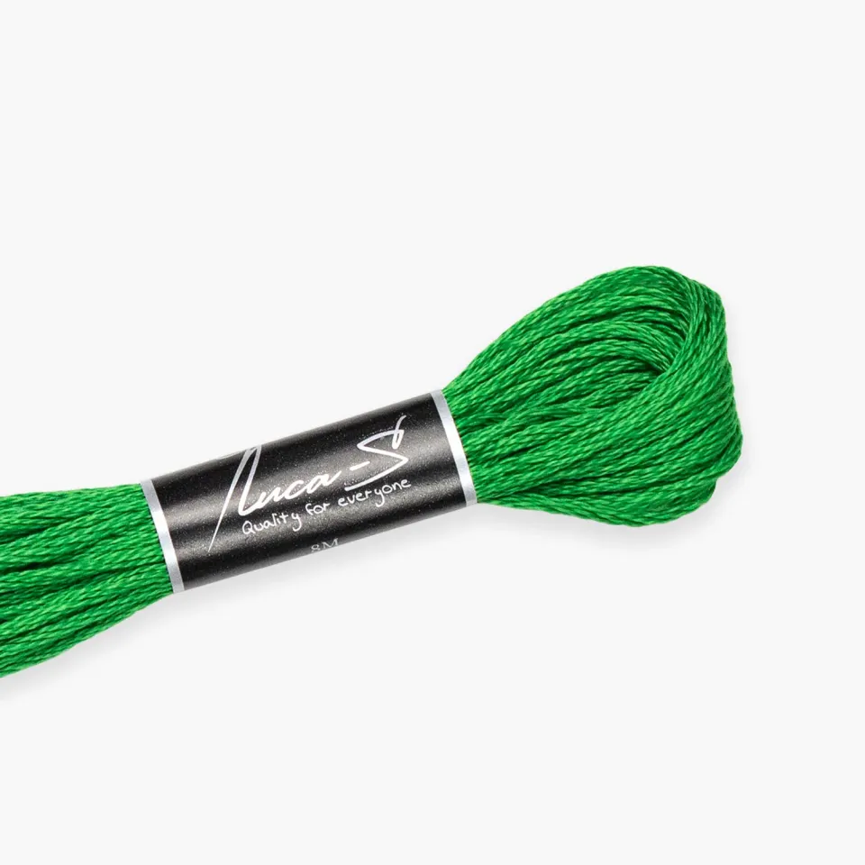 Leti Stitch Luca-S 284 splijtgaren groen 8 meter