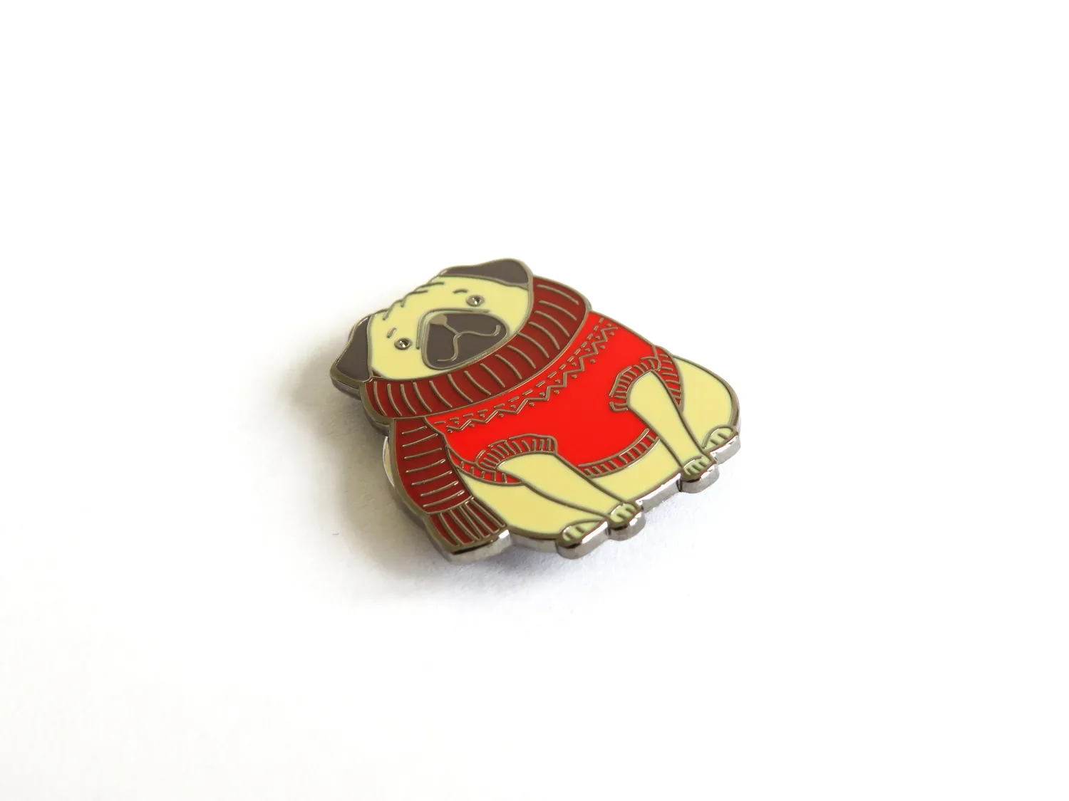 Leti Stitch 14371 Jolly Pug naaldmagneet 3 cm