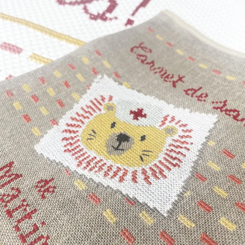 LiliPoints Health Book Cover Lion borduurpakket KB038