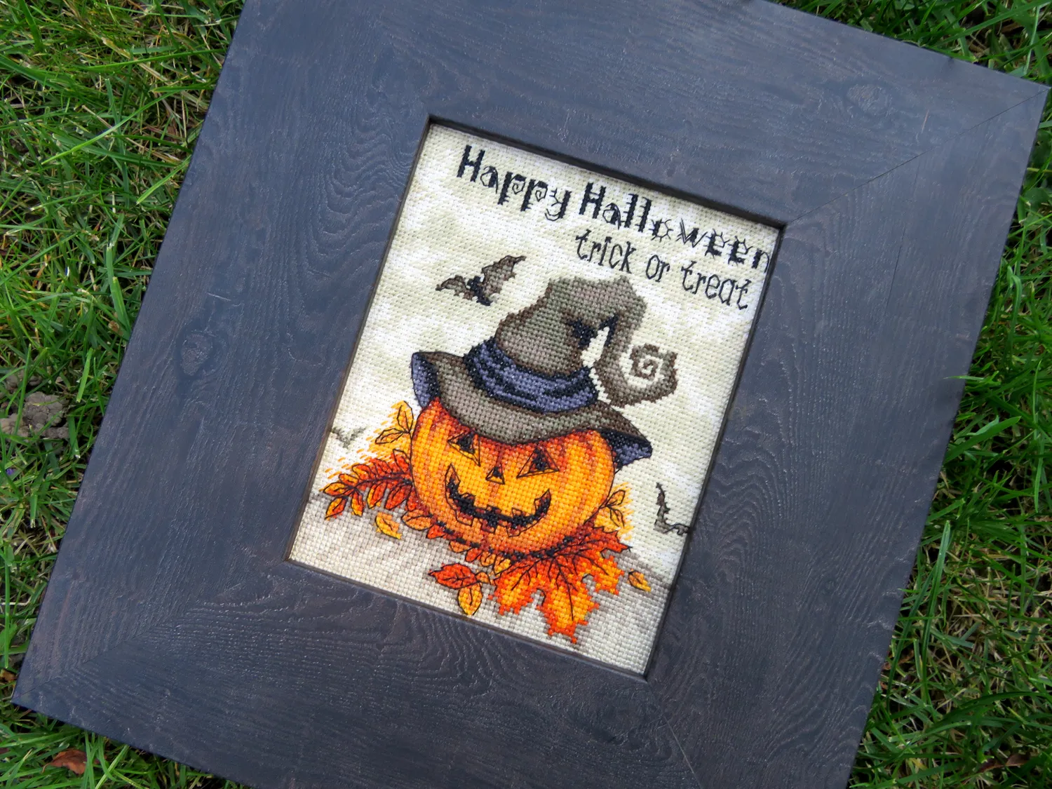 Leti Stitch LETI 956 Trick or Treat borduurpakket 15x13cm