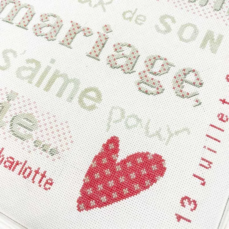 LiliPoints For Life borduurpatroon 160x160 2 varianten