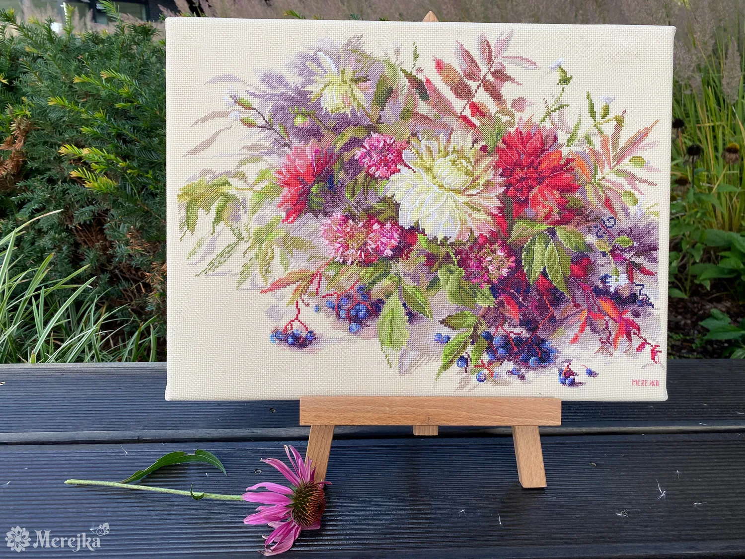 Merejka Autumn Secrets borduurpakket 30x40