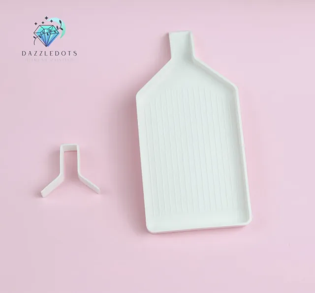 Leti Stitch FY Tray diamond painting schudbakje wit