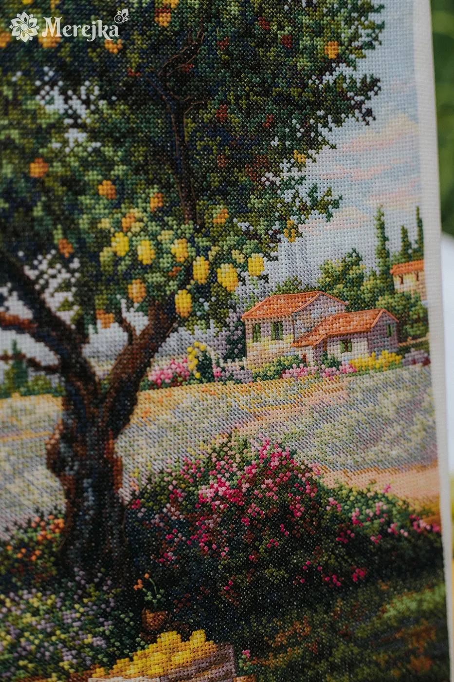 Merejka Under the Lemon Tree borduurpakket 39x30