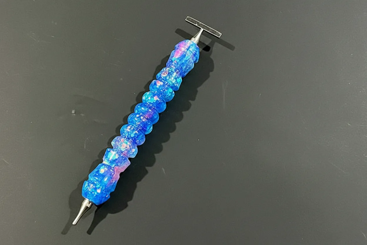 Leti Stitch Luxe Diamond Art pen resin met 7 opzetstukken