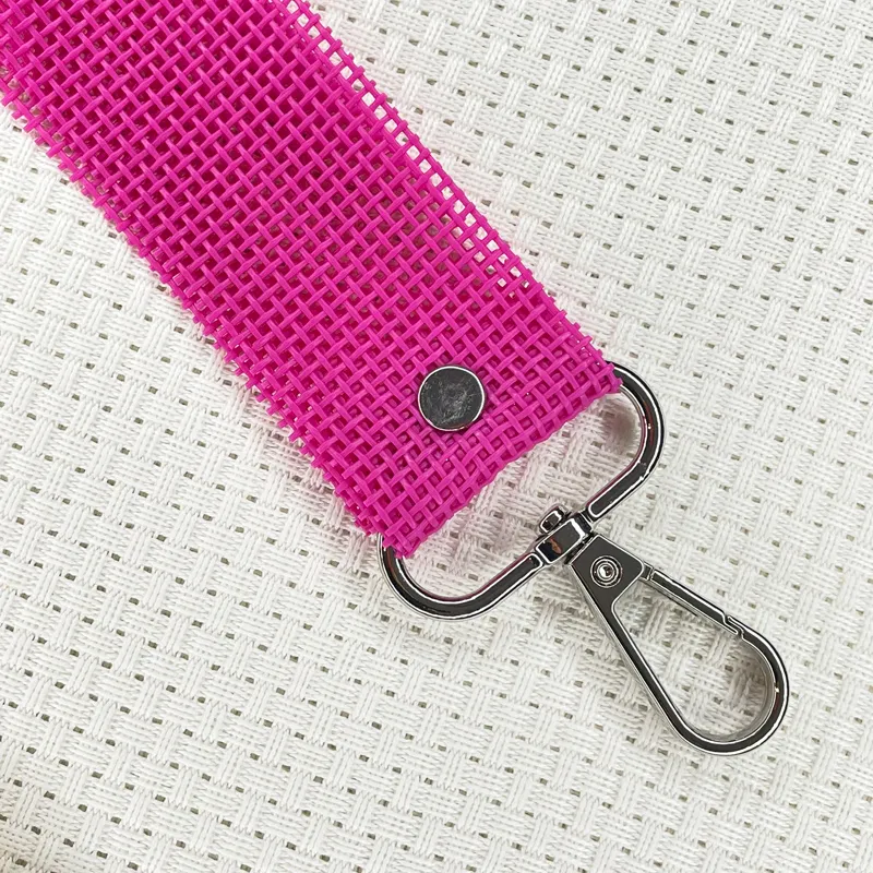 LiliPoints sleutelhanger borduren roze 21 cm polyester