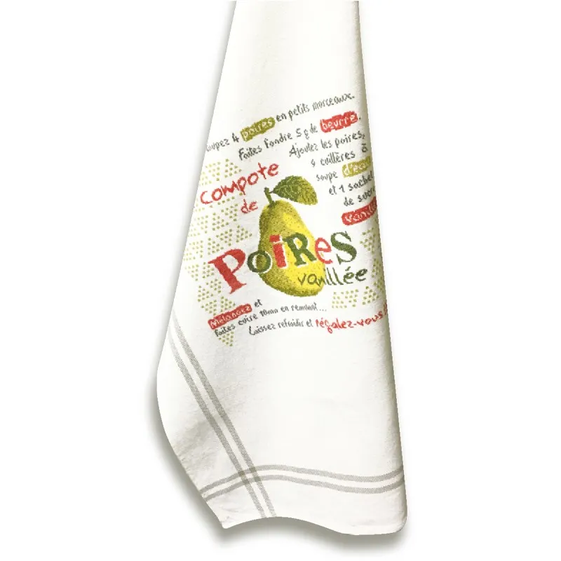 LiliPoints Pears Compote borduurpatroon vierkant 189st