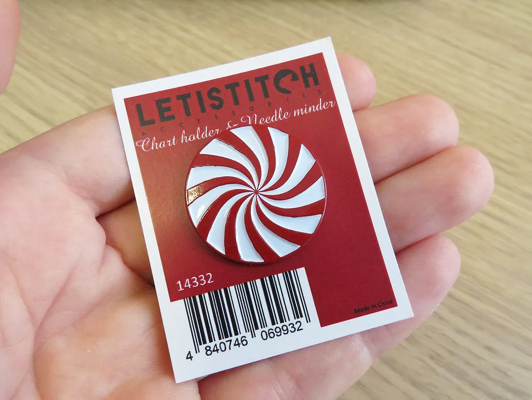 Leti Stitch 14332 Christmas Candy naaldmagneet 25 mm