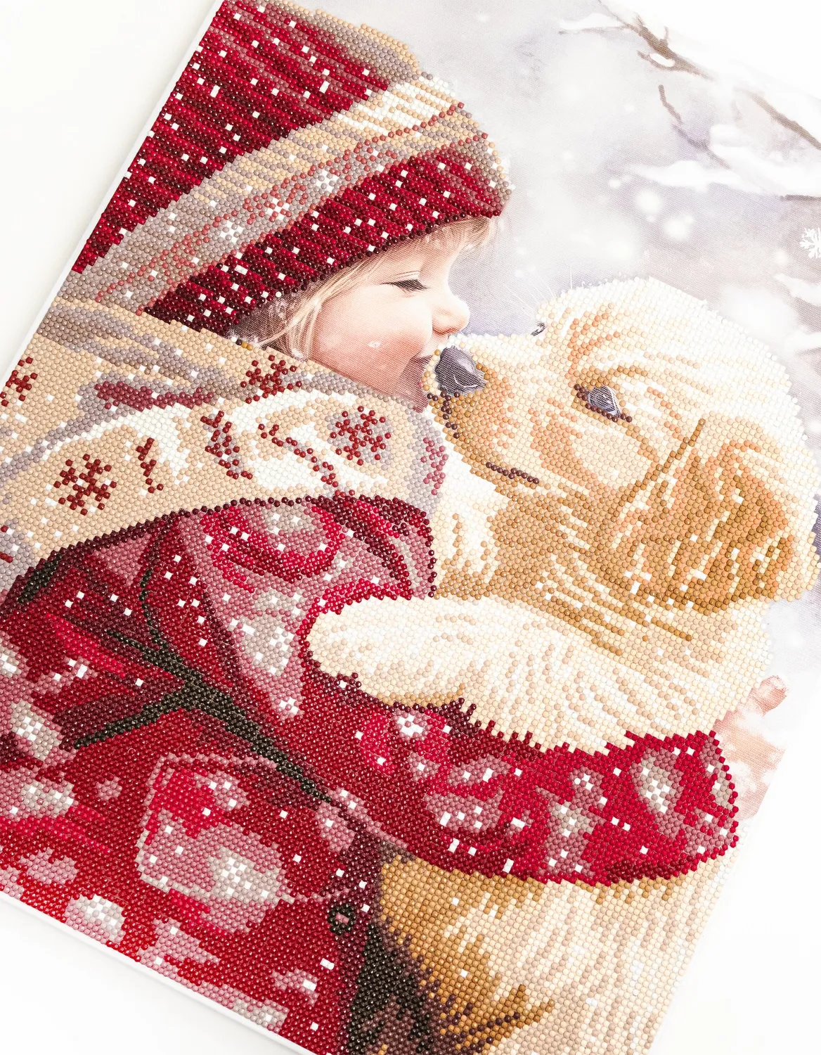 Dazzle Dots 480-992 Puppy Love diamond painting lijst 40x50