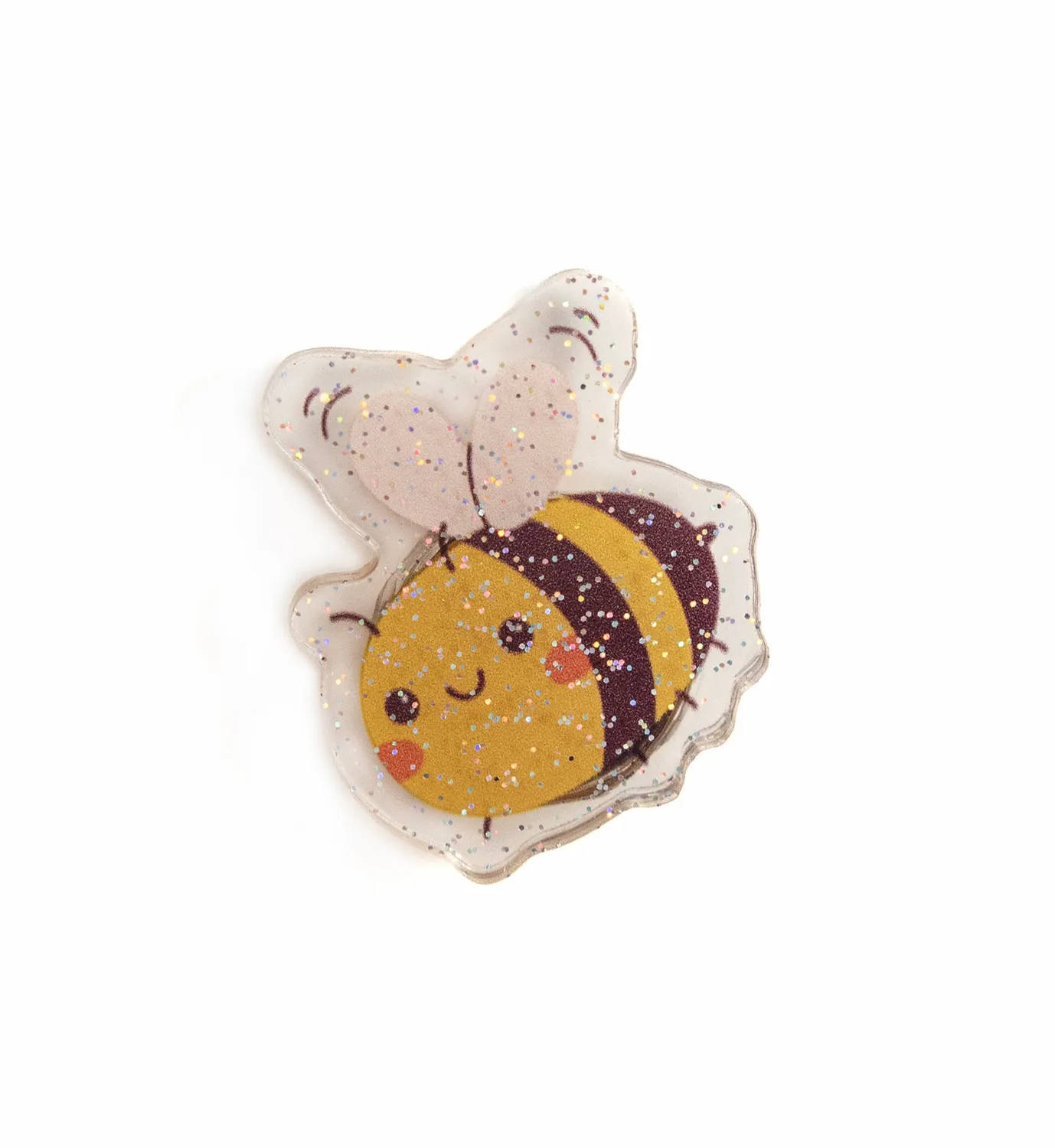 Leti Stitch 14393 Smiling Bee naaldmagneet emaille