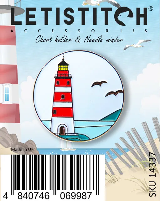 Leti Stitch Lighthouse 14337 naaldmagneet emaille