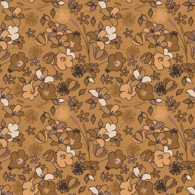 SEG Collection Privée Anémone Vanille stofcoupon 3x1,6m
