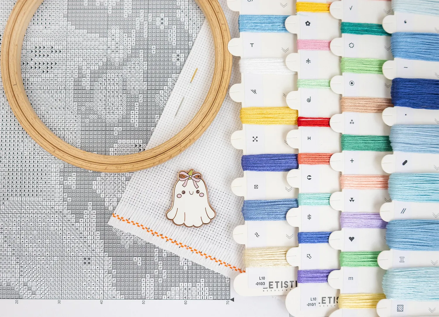 Leti Stitch L10-010 Under the Sea borduurpakket Aida