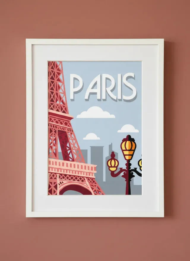 SEG Margot Affiche Paris borduurpakket canevas