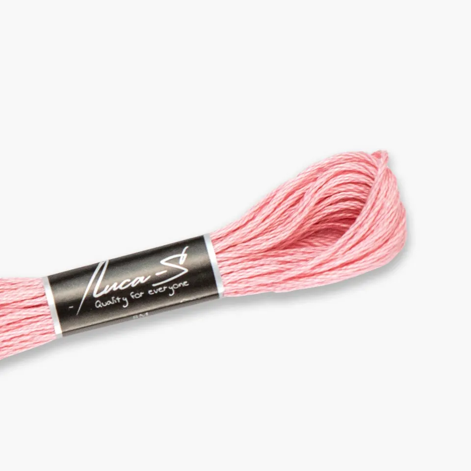 Leti Stitch Luca-S 39 borduurgaren 8 meter oudroze