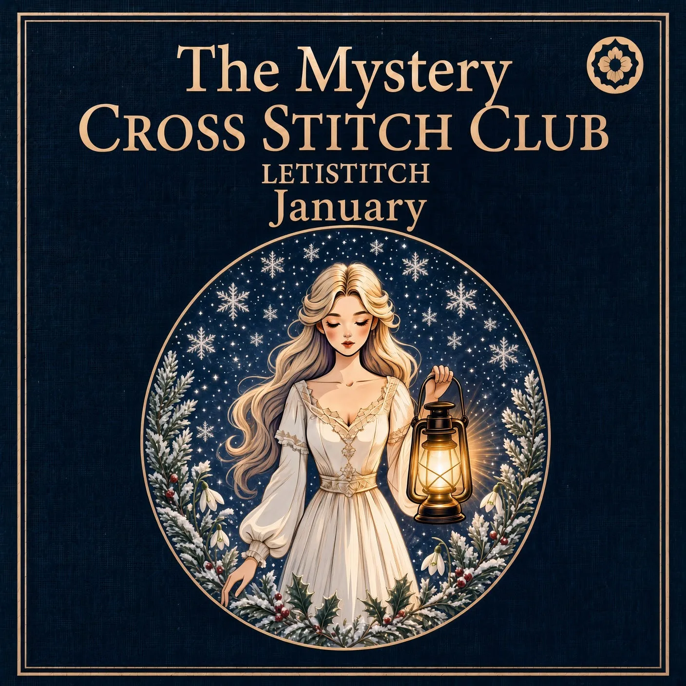 The Mystery Stitch Club 2027 borduurpakket mystery box