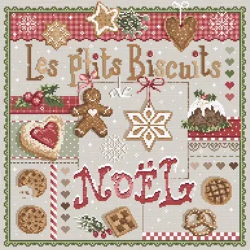 Madame la Fée Les P'tits Biscuits Kit 174 borduurpakket 2 stuks