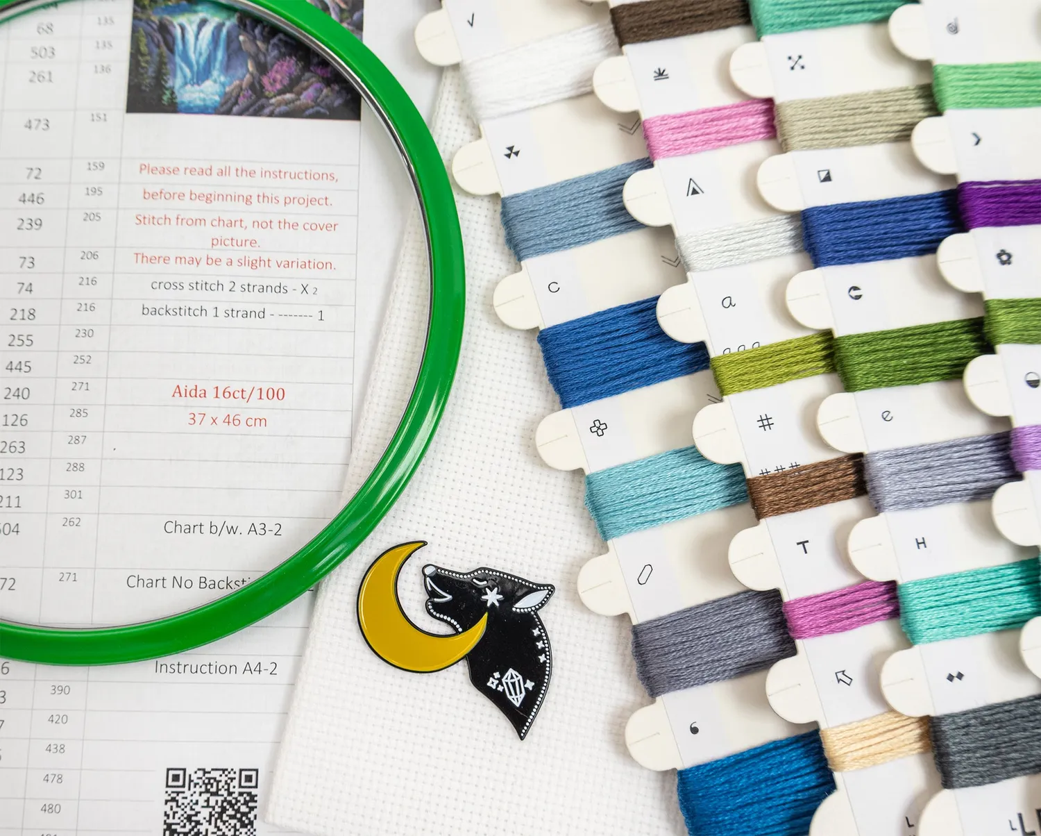 Leti Stitch L9995 Spirit of the Wild borduurpakket 23x32 cm