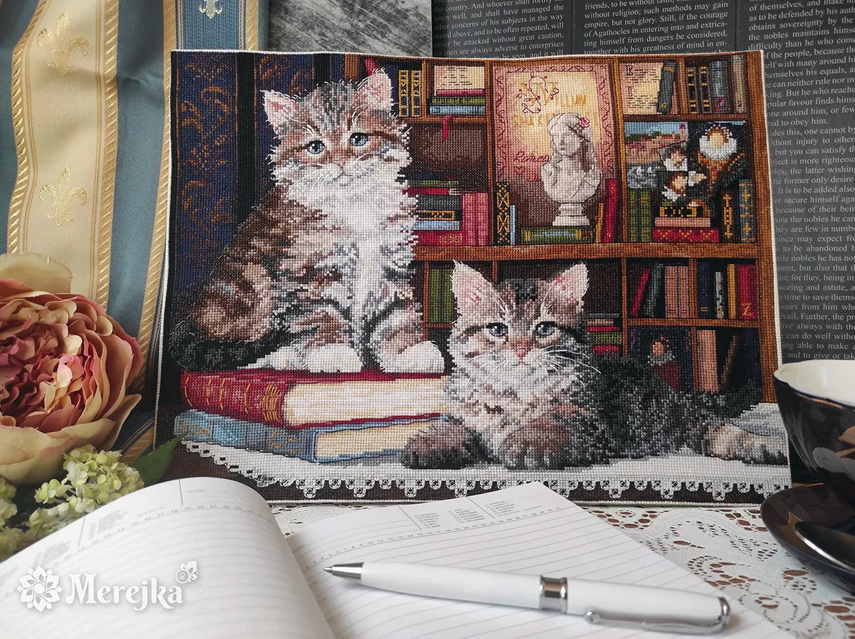 Merejka Romeo & Juliet borduurpakket 34,5x26 kat