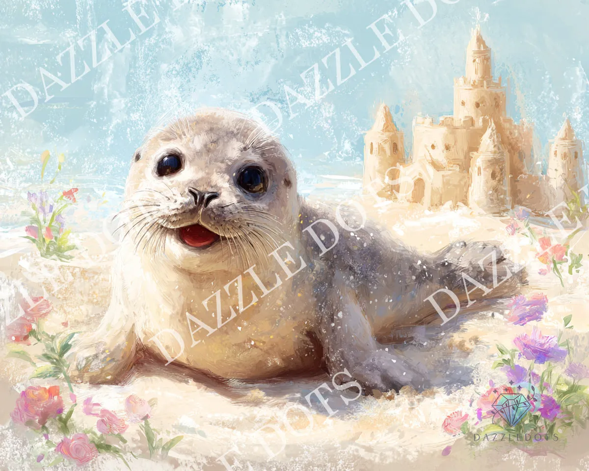 Leti Stitch Dazzle Dots LDS-7026 Beach Day diamond painting