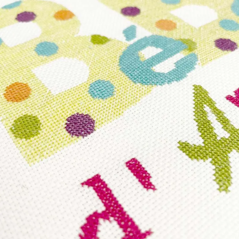 LiliPoints Baby Polka Dots kruissteekpatroon geboorte