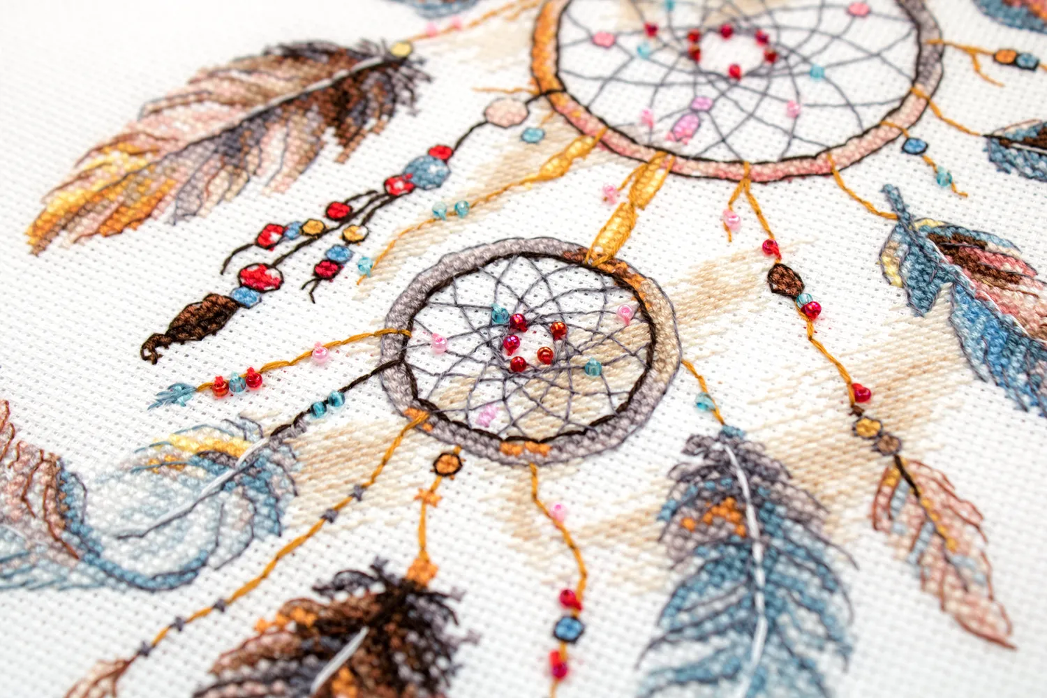 Leti Stitch 984 Never Stop Dreaming borduurpakket 32x23cm Aida