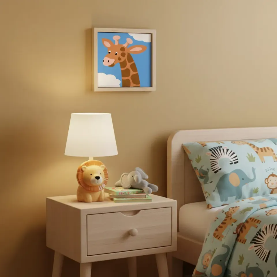 SEG Giraffe borduurpakket kinderen soudan canvas