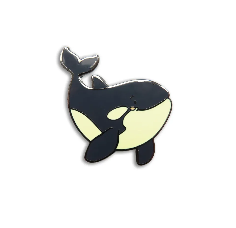 Leti Stitch 14382 Playful Whale naaldmagneet emaille 35 mm