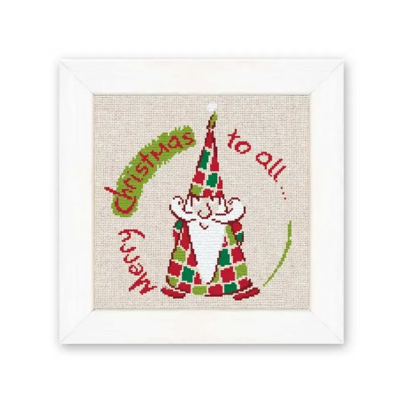 LiliPoints Little Santa Claus borduurpatroon kerst