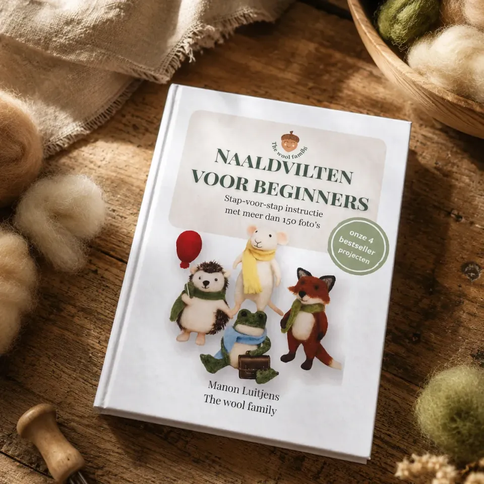 The Wool Family Naaldvilten voor beginners boek 4 projecten