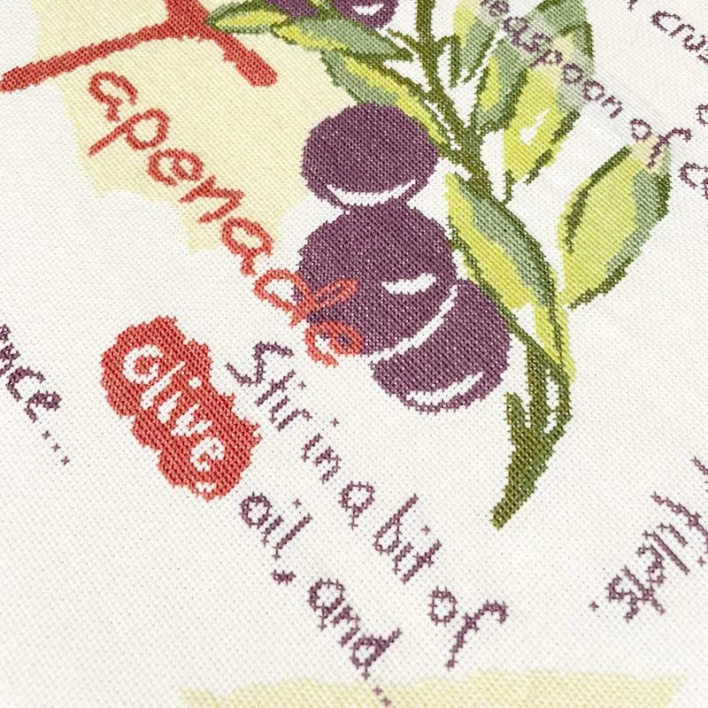 LiliPoints La Tapenade borduurpatroon 202 steken