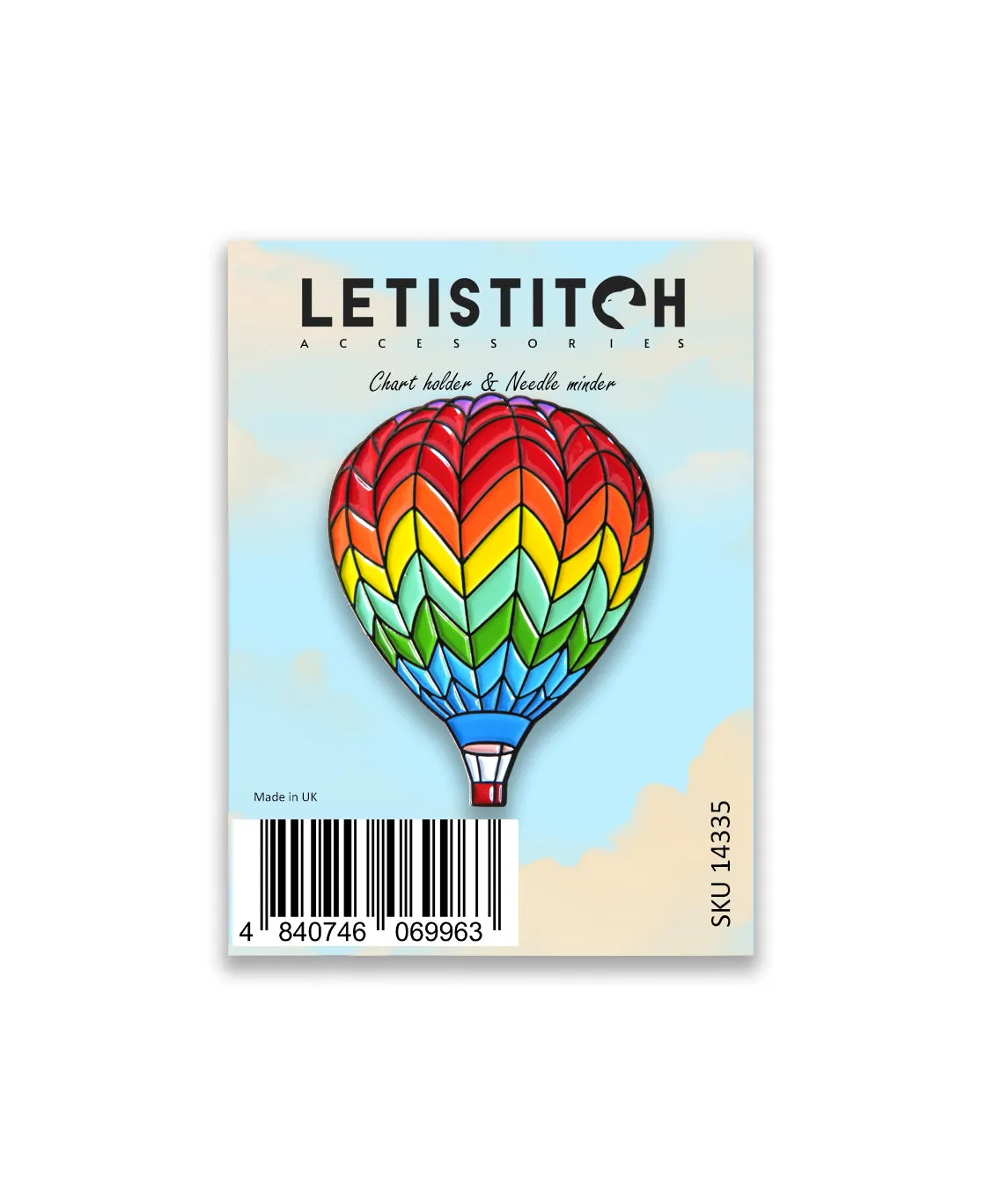 Leti Stitch 14335 luchtballon magneet naaldminder 40x32 mm